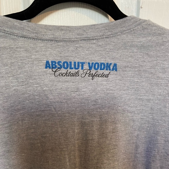 Absolute vodka gray T-shirt - Picture 3 of 4